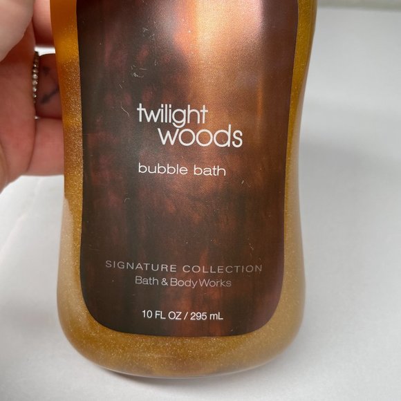 Bath & Body Works Signature Collection Twilight Woods Bubble Bath 10 oz Shea - Picture 2 of 4